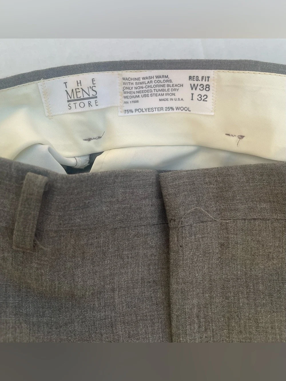 The Men's Store Olive Gray Dress Pants